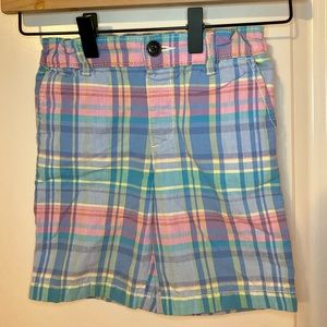 Boys OshKosh Plaid Shorts Size 5T